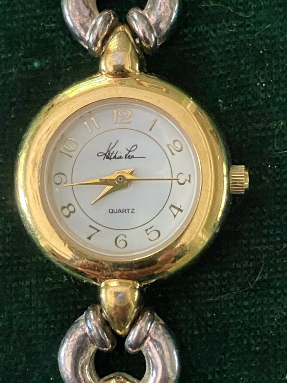 Two-Tone Ladies Bracelet Watch - Gold & Silver Accent